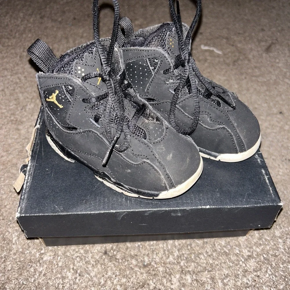 Nike Air Jordan True Flight Lace Up‎ Hi Top Toddlers 6C
